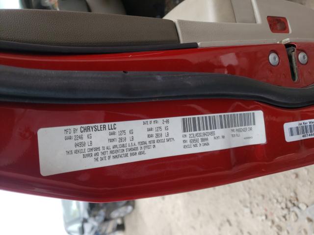 Photo 10 from auction – 2008 CHRYSLER 300 TOURIN with VIN 2C3LA53G18H224955