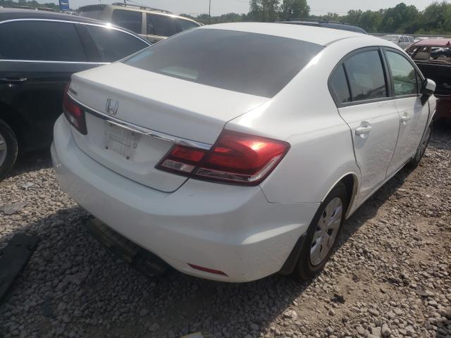 Photo 4 from auction – 2014 HONDA CIVIC LX with VIN 19XFB2F57EE038598