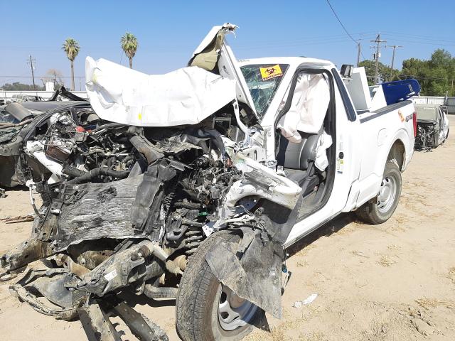 Photo 2 from auction – 2021 FORD F150 with VIN 1FTMF1EP8MKD60722