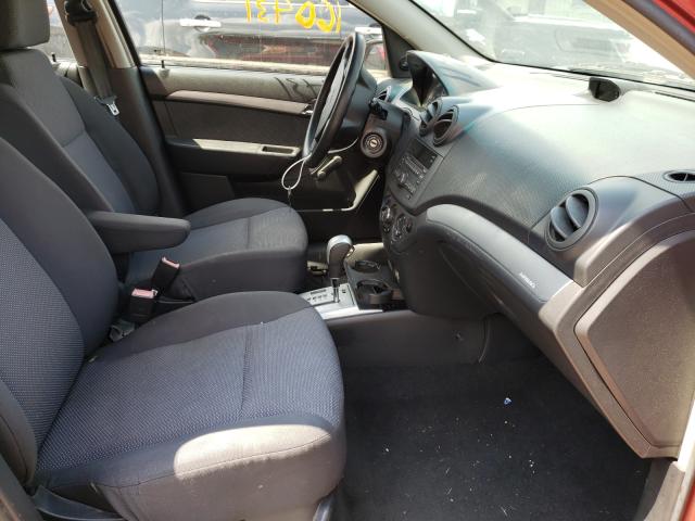 Photo 5 from auction – 2011 CHEVROLET AVEO LS with VIN KL1TD5DEXBB118818