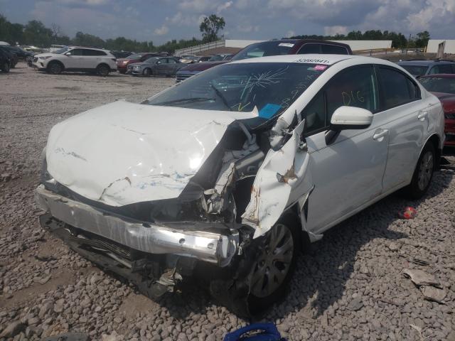 Photo 2 from auction – 2014 HONDA CIVIC LX with VIN 19XFB2F57EE038598
