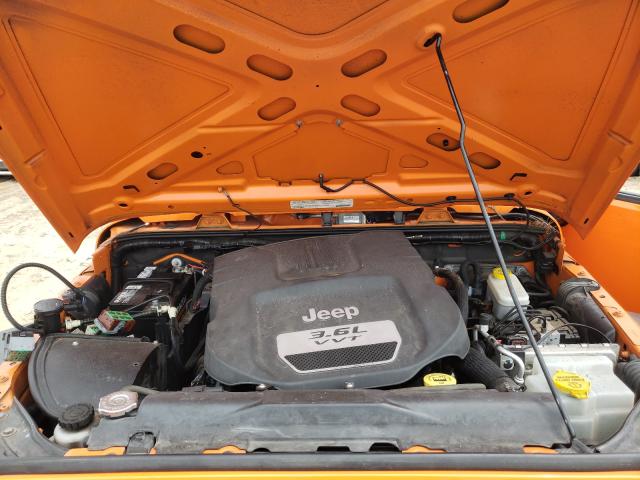Photo 7 from auction – 2012 JEEP WRANGLER U with VIN 1C4BJWDG5CL199386