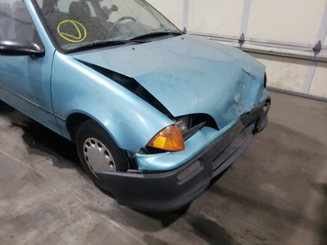 Photo 9 from auction – 1992 GEO METRO BASE with VIN 2C1MR2464N6734119