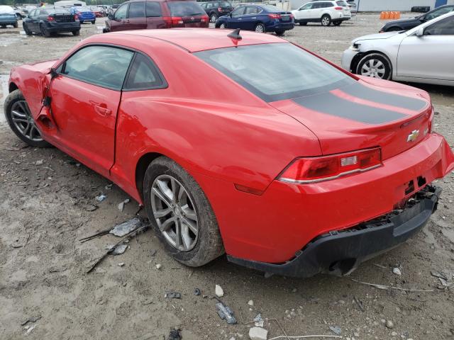 Photo 3 from auction – 2014 CHEVROLET CAMARO LT with VIN 2G1FB1E38E9181285