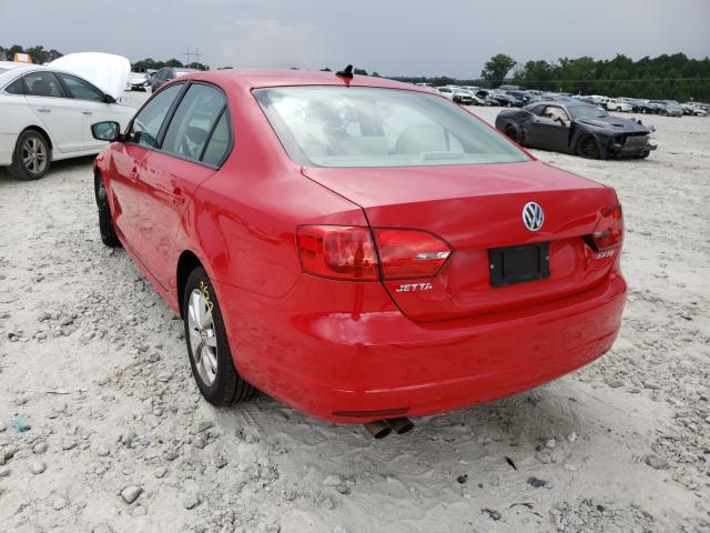 Photo 3 from auction – 2012 VOLKSWAGEN JETTA SE with VIN 3VWDP7AJXCM457765
