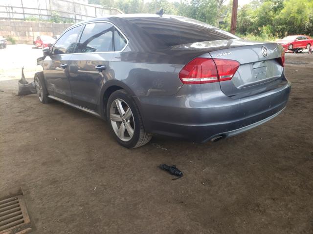Photo 3 from auction – 2012 VOLKSWAGEN PASSAT SE with VIN 1VWBP7A33CC062756