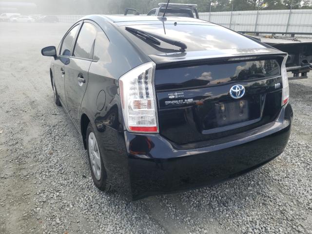 Photo 3 from auction – 2011 TOYOTA PRIUS with VIN JTDKN3DU9B1383037