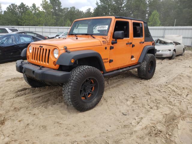Photo 2 from auction – 2012 JEEP WRANGLER U with VIN 1C4BJWDG5CL199386
