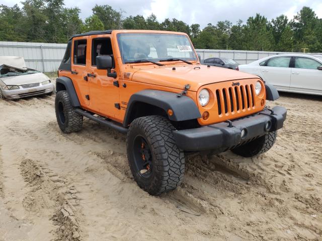 JEEP WRANGLER U 2012 with VIN 1C4BJWDG5CL199386 - Photo from auction