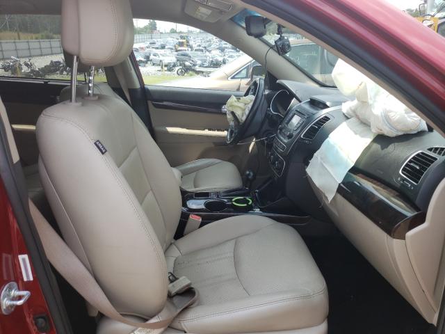 Photo 5 from auction – 2015 KIA SORENTO LX with VIN 5XYKT3A62FG662203