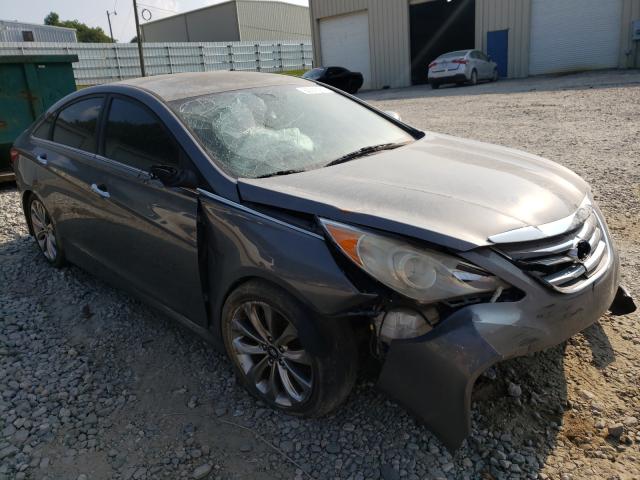 HYUNDAI SONATA SE 2014 with VIN 5NPEC4AC6EH841683 - Photo from auction