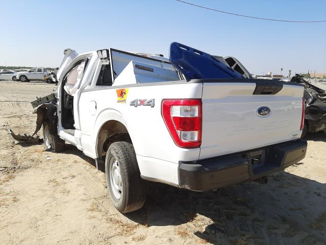 Photo 3 from auction – 2021 FORD F150 with VIN 1FTMF1EP8MKD60722