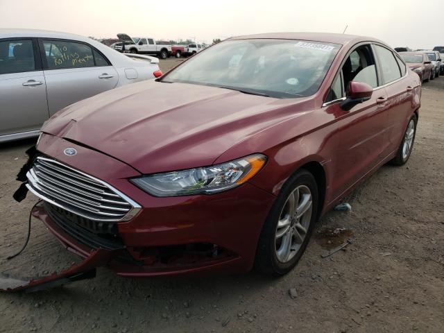 Photo 2 from auction – 2018 FORD FUSION SE with VIN 3FA6P0HD8JR224699