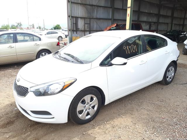 Photo 2 from auction – 2016 KIA FORTE LX with VIN KNAFK4A66G5482269