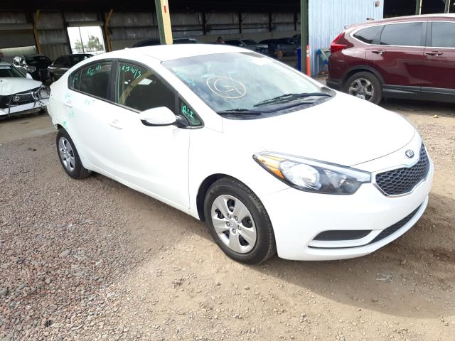 KIA FORTE LX 2016 with VIN KNAFK4A66G5482269 - Photo from auction