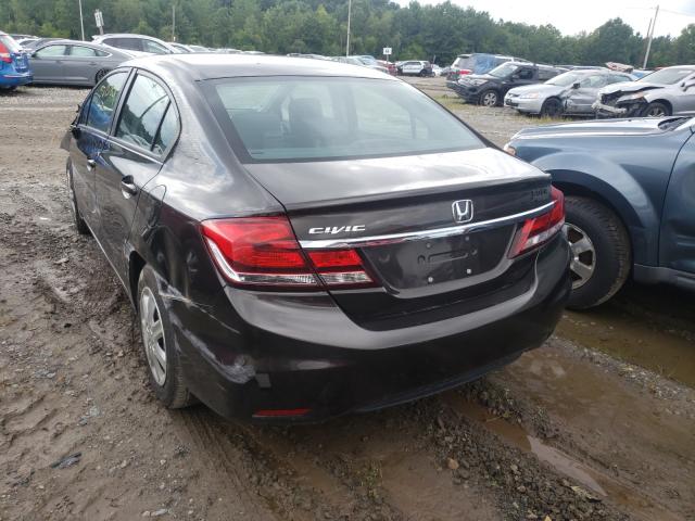 Photo 3 from auction – 2014 HONDA CIVIC LX with VIN 2HGFB2F52EH536312