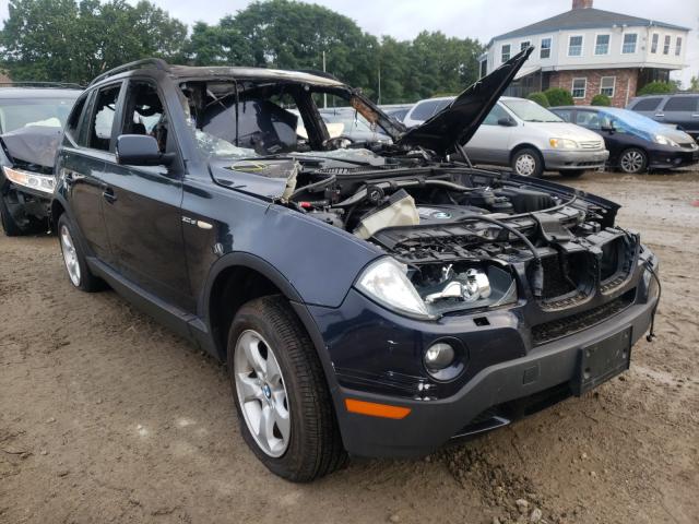 BMW X3 3.0SI 2008 with VIN WBXPC93498WJ23624 - Photo from auction