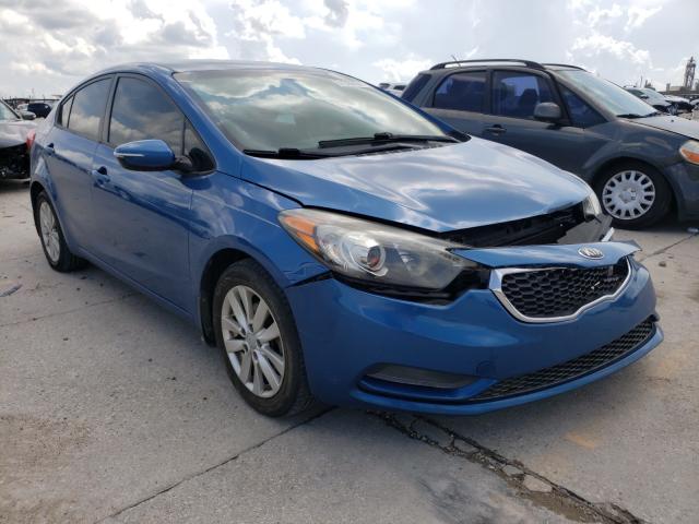 KIA FORTE LX 2014 with VIN KNAFX4A6XE5124381 - Photo from auction