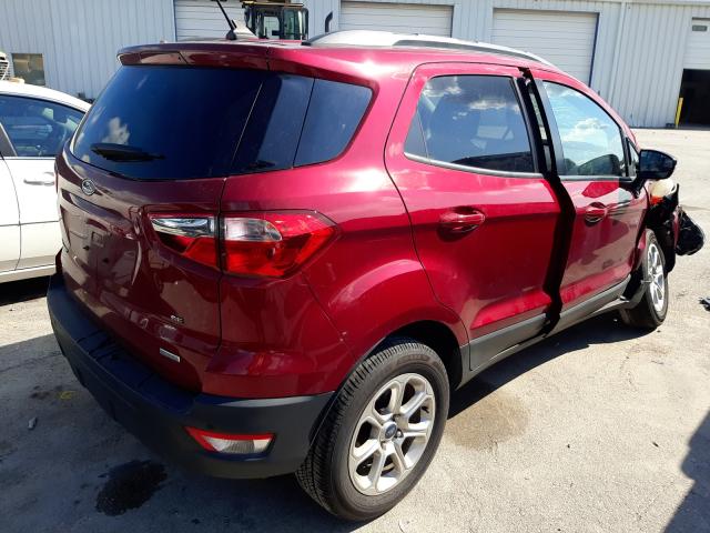 Photo 4 from auction – 2020 FORD ECOSPORT S with VIN MAJ3S2GEXLC342231