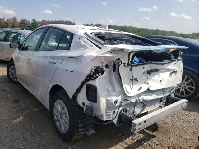Photo 2 from auction – 2021 TOYOTA PRIUS SPEC with VIN JTDKAMFUXM3135966