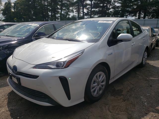 TOYOTA PRIUS SPEC 2021 with VIN JTDKAMFUXM3135966 - Photo from auction
