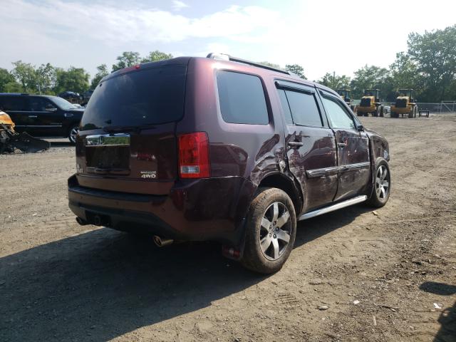 Photo 4 from auction – 2013 HONDA PILOT TOUR with VIN 5FNYF4H91DB017411