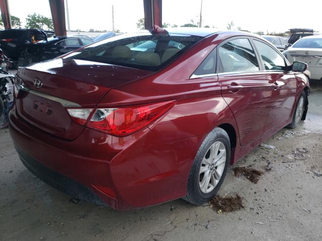 Photo 4 from auction – 2014 HYUNDAI SONATA GLS with VIN 5NPEB4AC0EH947033