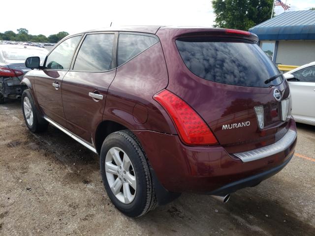 Photo 3 from auction – 2007 NISSAN MURANO SL with VIN JN8AZ08T37W508208