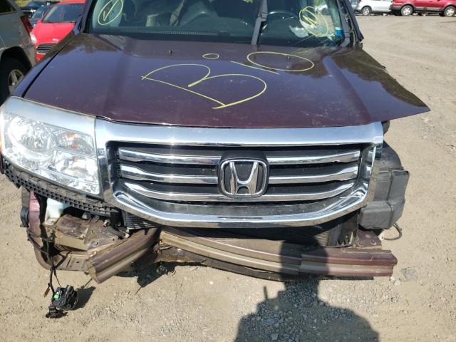 Photo 7 from auction – 2013 HONDA PILOT TOUR with VIN 5FNYF4H91DB017411