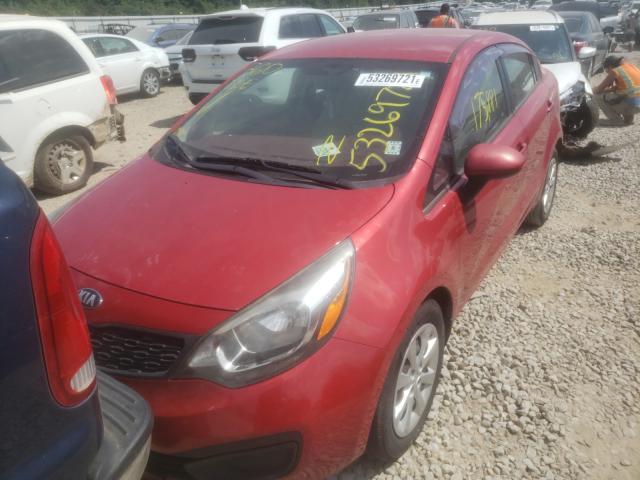 Photo 2 from auction – 2013 KIA RIO LX with VIN KNADM4A32D6184959