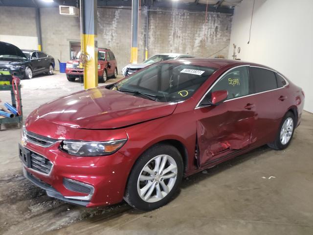 Photo 2 from auction – 2018 CHEVROLET MALIBU LT with VIN 1G1ZD5ST5JF206650