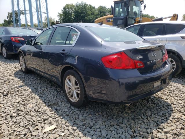 Photo 3 from auction – 2012 INFINITI G25 with VIN JN1DV6AR1CM861545