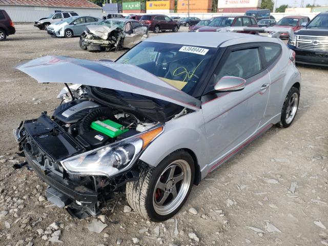 Photo 2 from auction – 2016 HYUNDAI VELOSTER T with VIN KMHTC6AE2GU274946
