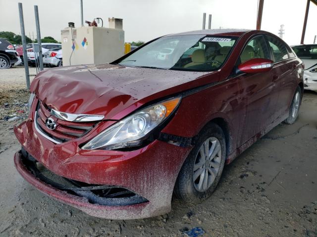 Photo 2 from auction – 2014 HYUNDAI SONATA GLS with VIN 5NPEB4AC0EH947033
