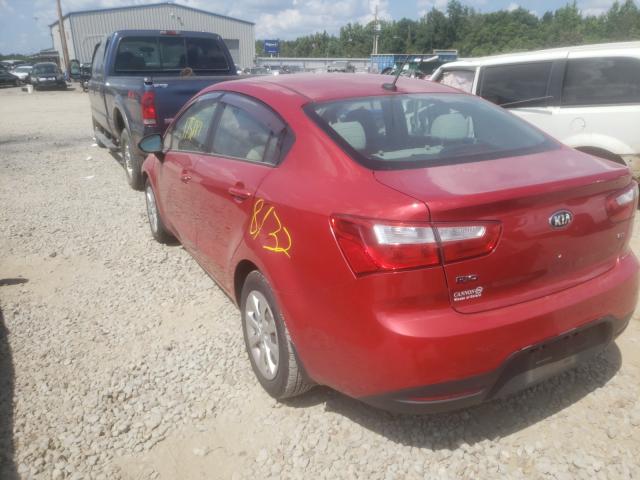 Photo 3 from auction – 2013 KIA RIO LX with VIN KNADM4A32D6184959