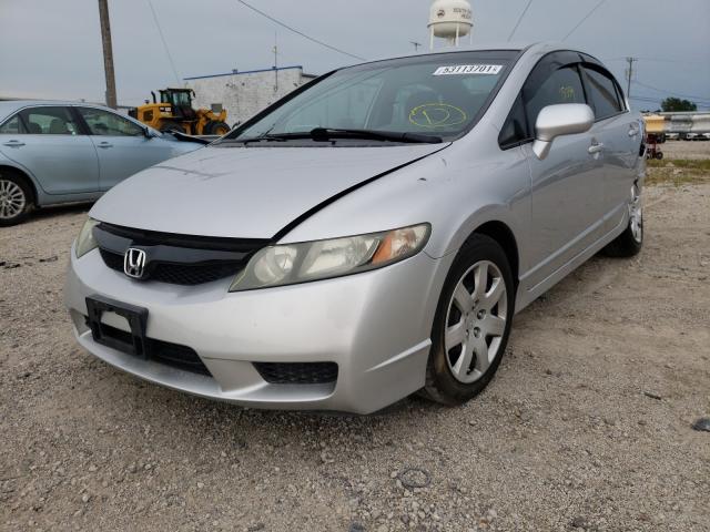 Photo 2 from auction – 2010 HONDA CIVIC LX with VIN 19XFA1F57AE022330