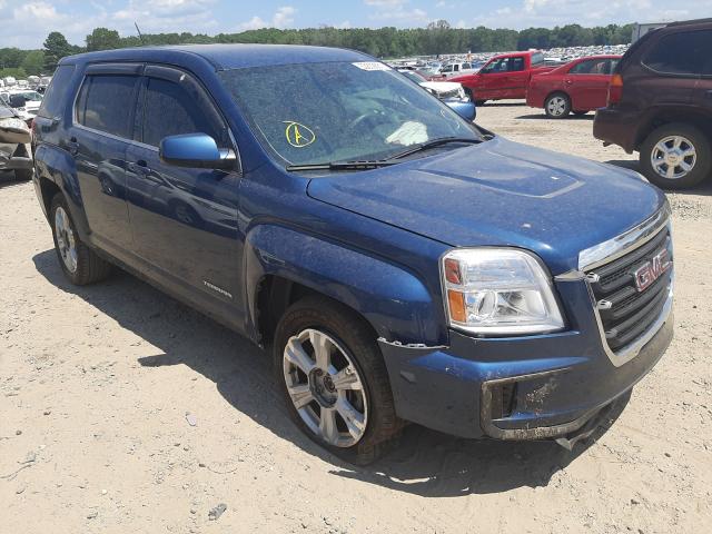 GMC TERRAIN SL 2017 with VIN 2GKALMEKXH6126239 - Photo from auction