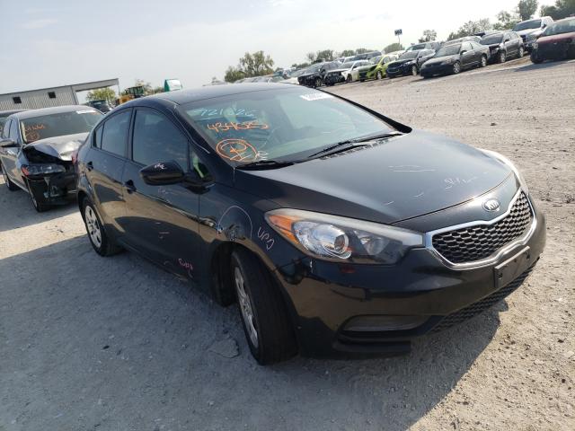 KIA FORTE LX 2015 with VIN KNAFK4A64F5434025 - Photo from auction