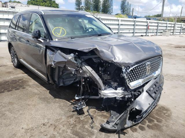 LINCOLN AVIATOR RE 2021 with VIN 5LM5J7XC0MGL04995 - Photo from auction