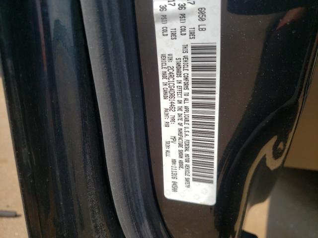Photo 10 from auction – 2013 CHRYSLER TOWN & COU with VIN 2C4RC1CG4DR614462