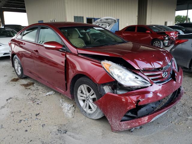 Photo 1 from auction – 2014 HYUNDAI SONATA GLS with VIN 5NPEB4AC0EH947033