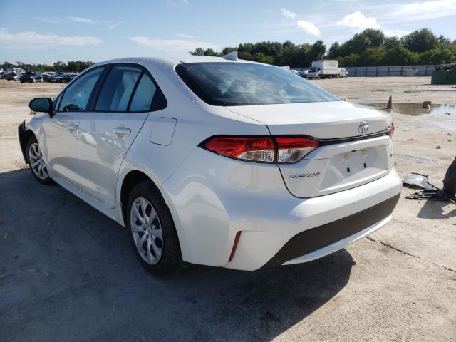 Photo 3 from auction – 2021 TOYOTA COROLLA LE with VIN 5YFEPMAE0MP160054