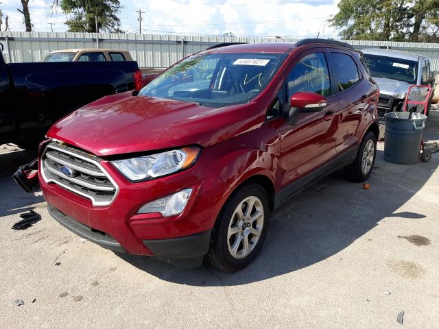 Photo 2 from auction – 2020 FORD ECOSPORT S with VIN MAJ3S2GEXLC342231