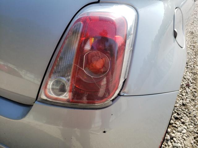 Photo 9 from auction – 2012 FIAT 500 POP with VIN 3C3CFFDR4CT164757