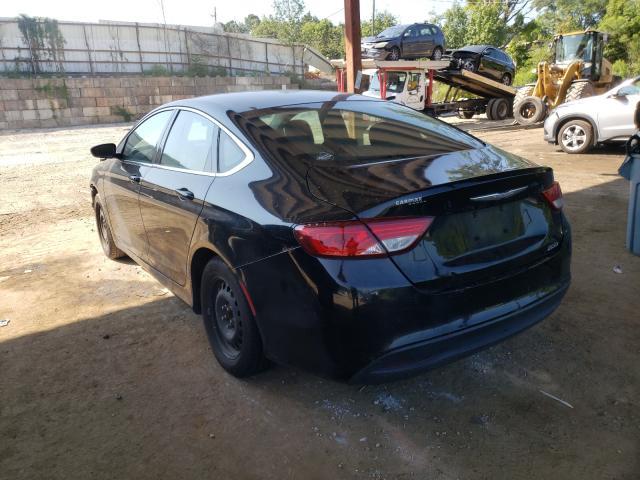 Photo 3 from auction – 2016 CHRYSLER 200 LX with VIN 1C3CCCFB8GN161700