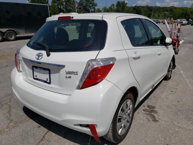 Photo 4 from auction – 2012 TOYOTA YARIS with VIN JTDKTUD35CD506626