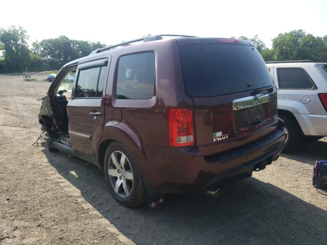 Photo 3 from auction – 2013 HONDA PILOT TOUR with VIN 5FNYF4H91DB017411