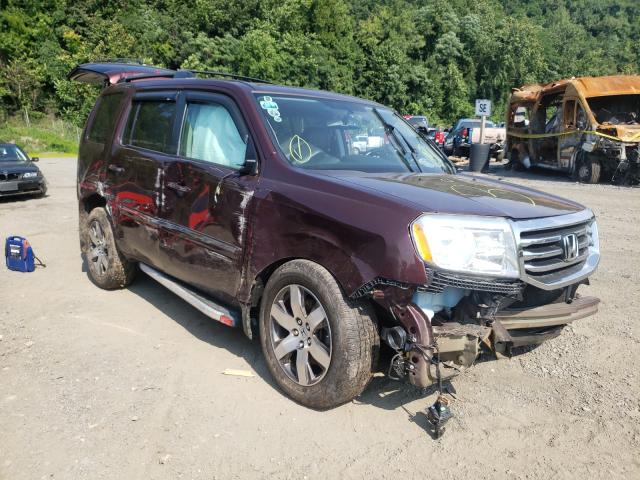 Photo 1 from auction – 2013 HONDA PILOT TOUR with VIN 5FNYF4H91DB017411
