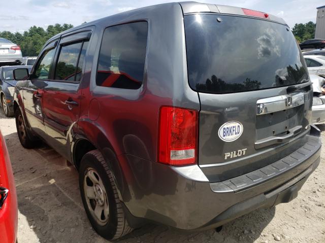 Photo 3 from auction – 2012 HONDA PILOT LX with VIN 5FNYF4H22CB077666