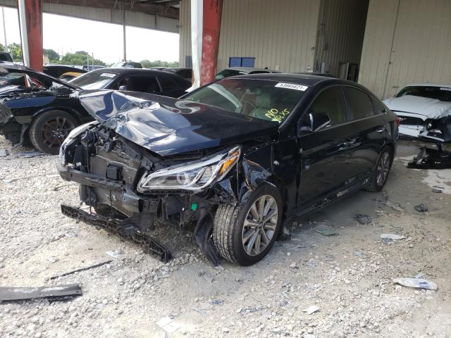 Photo 2 from auction – 2017 HYUNDAI SONATA SPO with VIN 5NPE34AF3HH476572